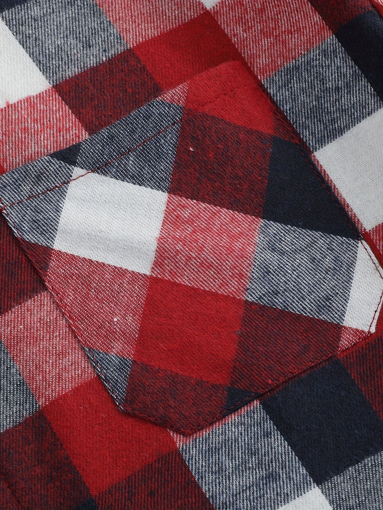 Retro ternet skjorte i fleece