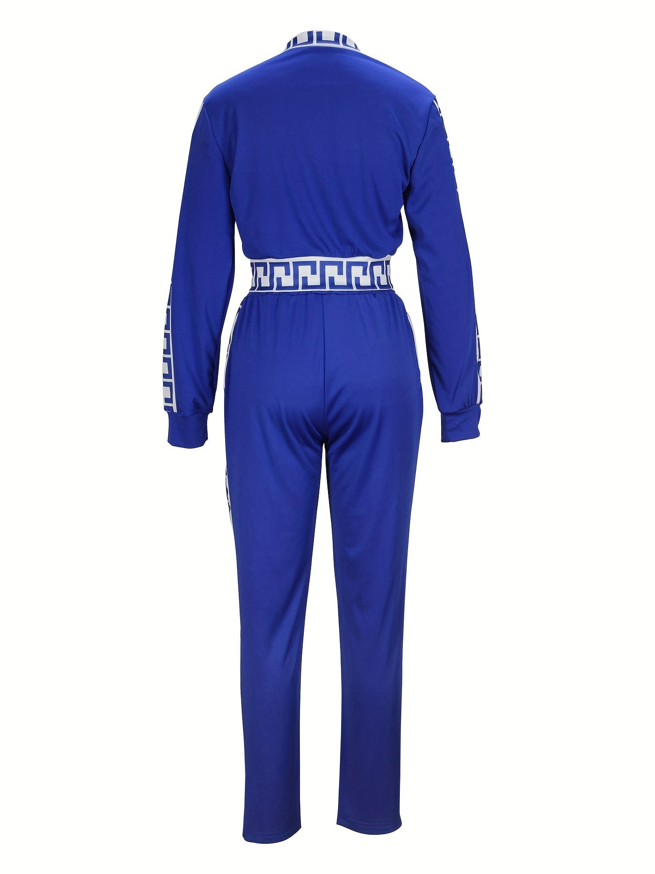 Sportsvest og bukser med kontrastkant