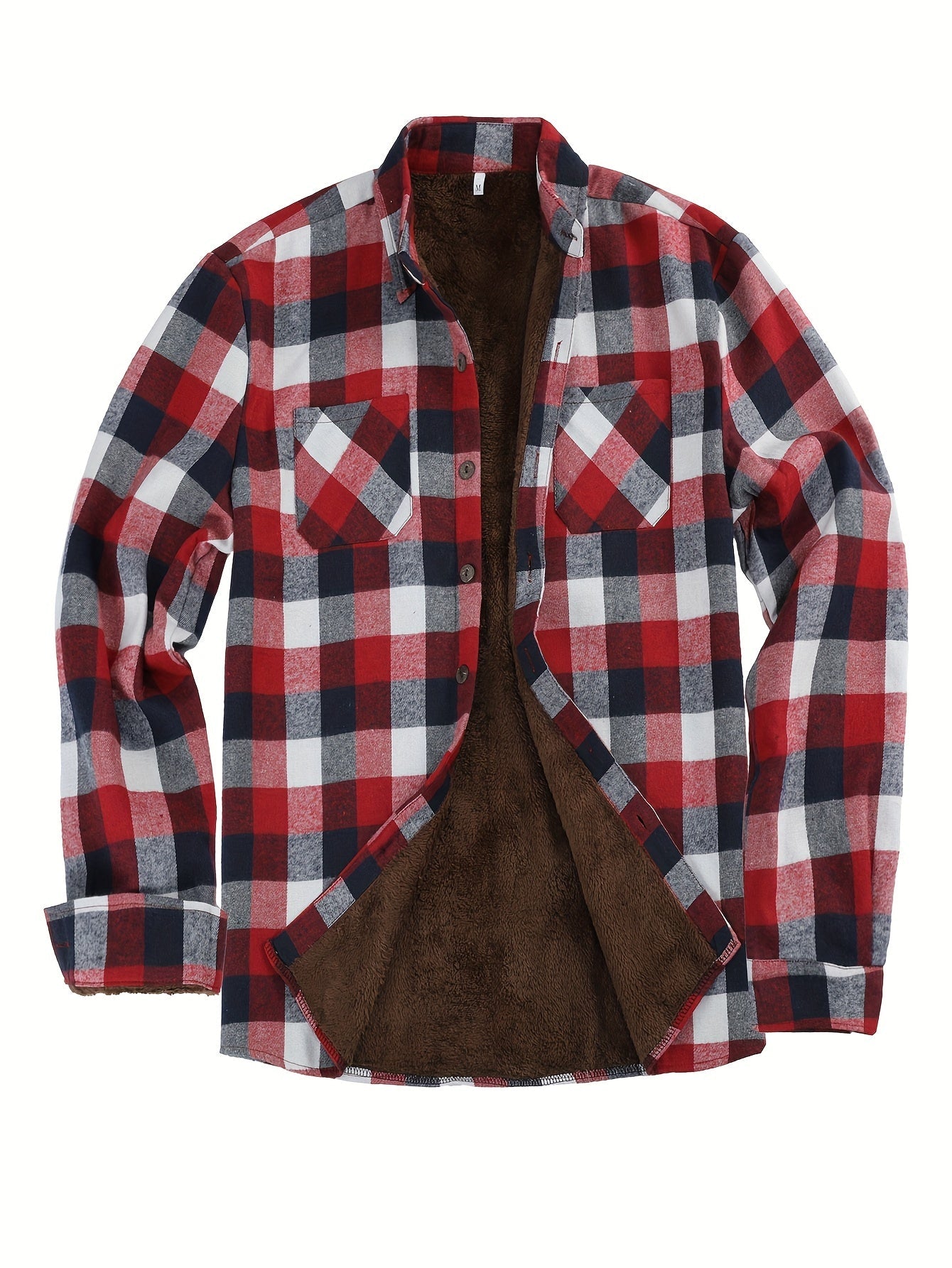 Retro ternet skjorte i fleece