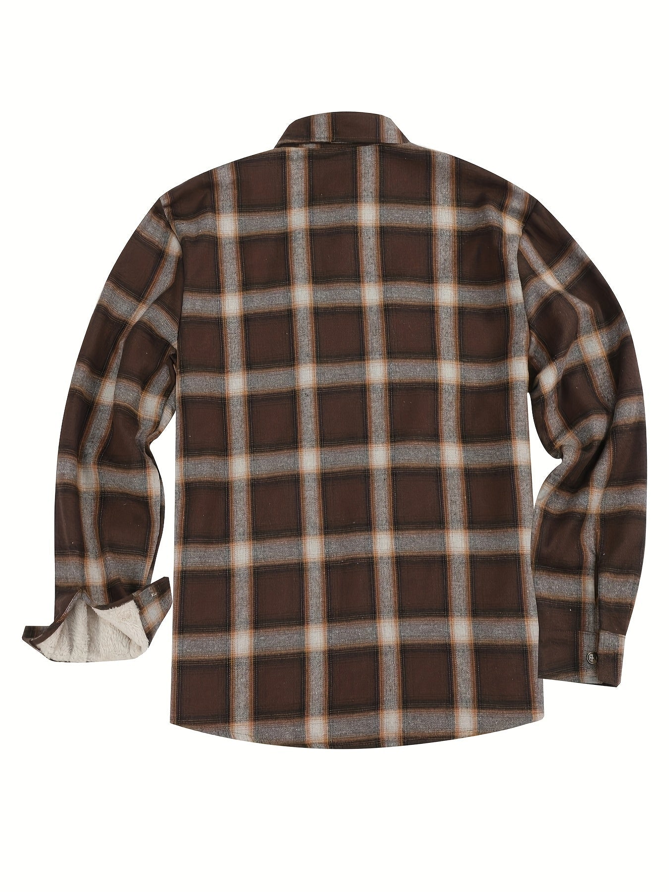 Retro ternet skjorte i fleece