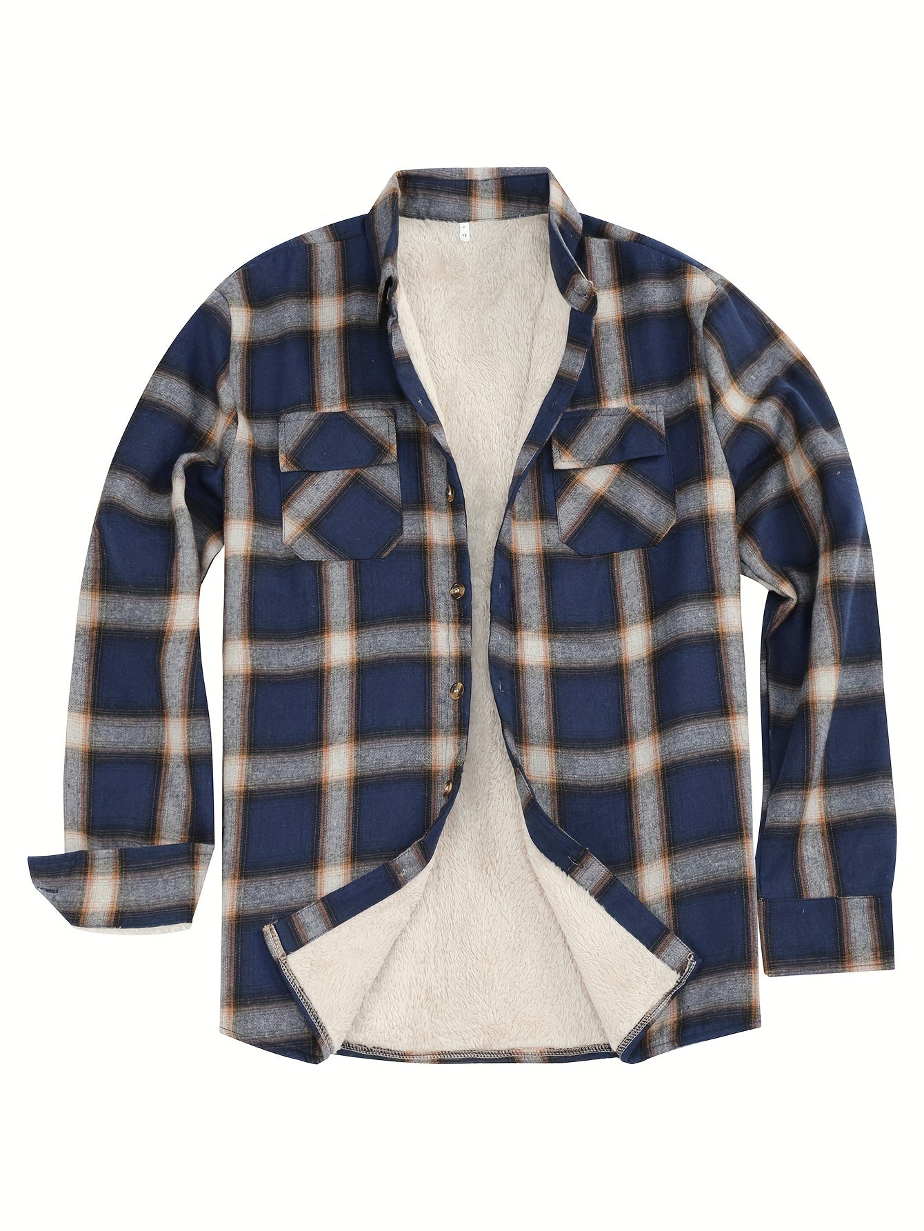 Retro ternet skjorte i fleece