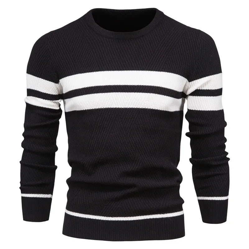 Strikket sweater til mænd
