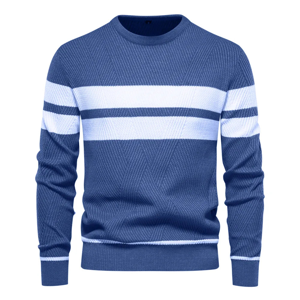Strikket sweater til mænd