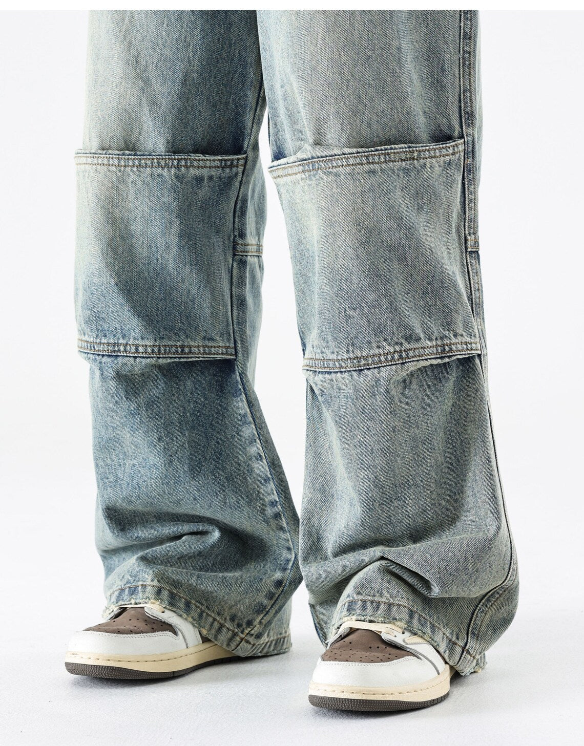 Oversized jeans til mænd